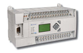 Rockwell 1766-L32BWA PLC with LCD display, multiple inputs, outputs, and communication ports